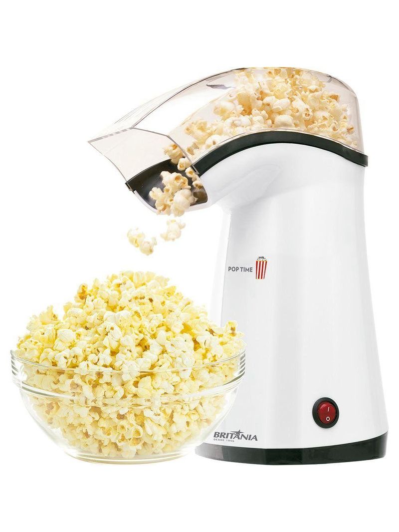 Pipoqueira Pop Time Britânia Branco 220V