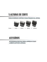 Cortador de Cabelos Britânia BCR20SG Sem Fio Bivolt