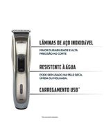 Cortador de Cabelos Britânia BCR20SG Sem Fio Bivolt