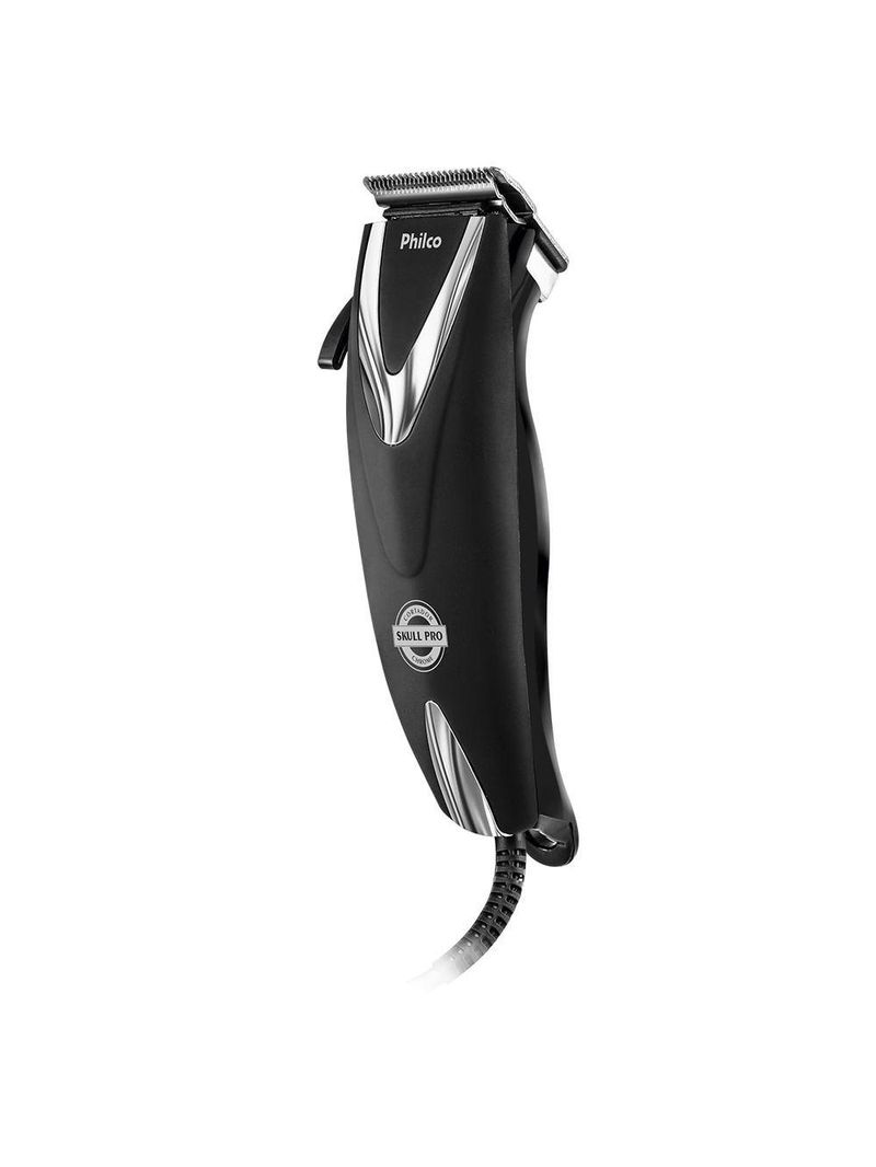 Cortador de Cabelos Philco PCR12CR Skull Pro Chrome 9 em 1 220V
