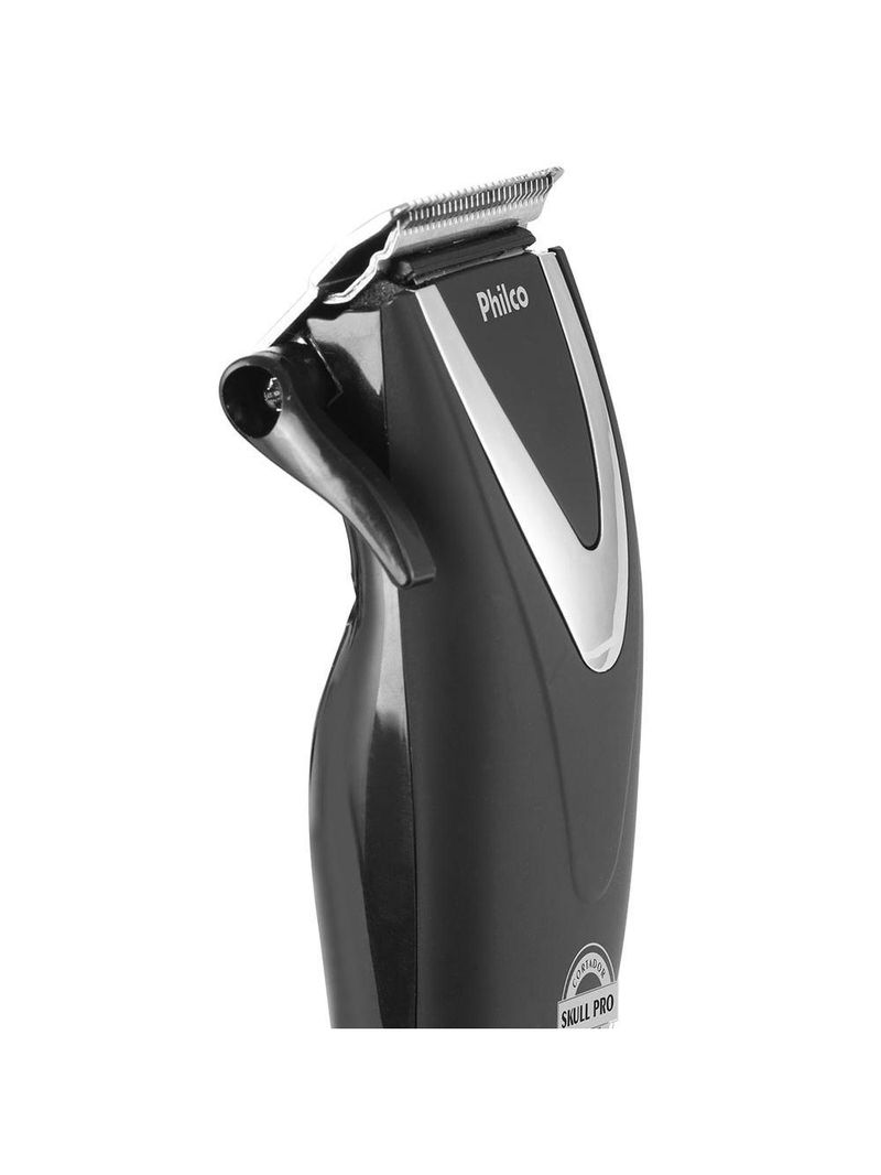 Cortador de Cabelos Philco PCR12CR Skull Pro Chrome 9 em 1 220V