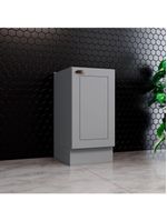 Balcão de Cozinha 40 cm Amy Casa 812 Cinza