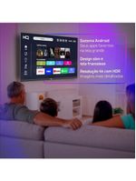 Smart TV HQ 65 4K Tela Sem Bordas Design Slim HQS65NKHM Bivolt