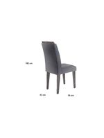 Mesa Alvorada 180 Tp Mdf Vidro Canto Reto 6 Cadeiras Rufato Veludo Creme/off White/imbuia/serig Off