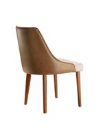 Conjunto 2 Cadeiras Esmeralda Star Caramelo/ Turim Imbuia