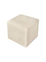 Poltrona Amamentação Cadeira Reforçada Balanço Puff Suede Cor bege