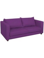 Sofá 2 Lugares Lisboa Suede - Amarena Móveis Cor Roxo