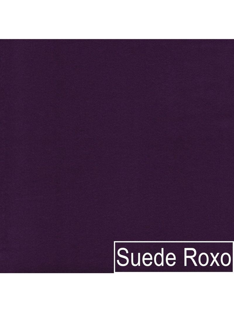 Sofá 2 Lugares Lisboa Suede - Amarena Móveis Cor Roxo