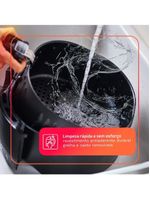 Fritadeira Sem óleo Airfryer HQ Digital Preto 5L HQ-AF5LDP2 220V