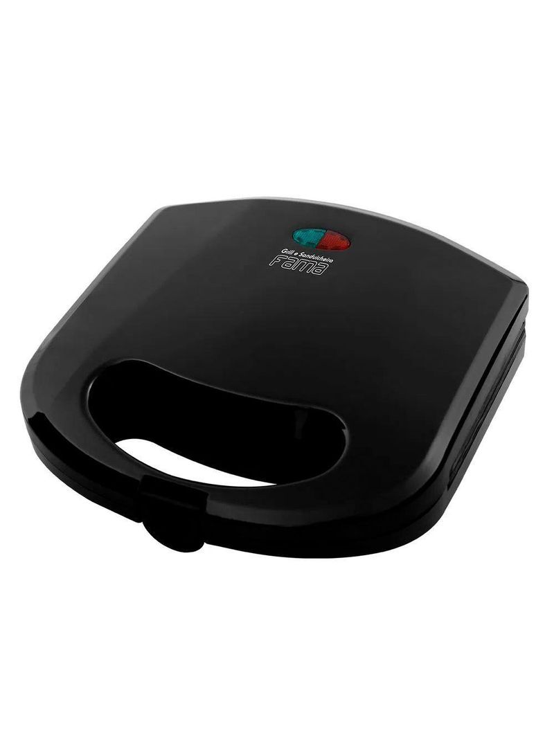 Sanduicheira Grill Fama  Britânia Antiaderente Preto 127v