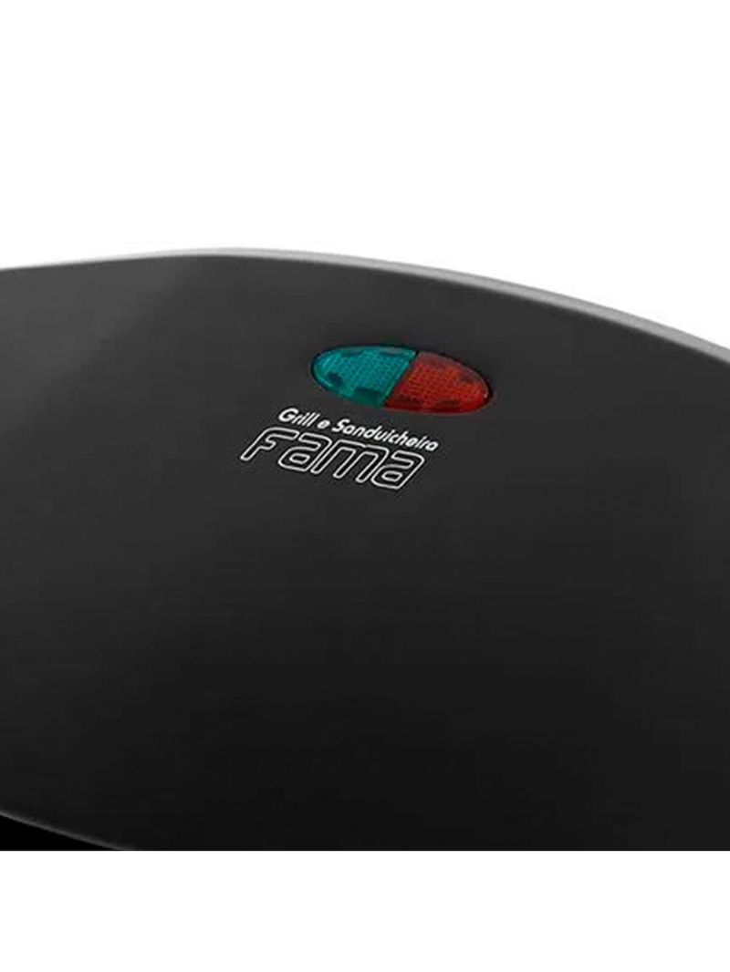 Sanduicheira Grill Fama  Britânia Antiaderente Preto 127v