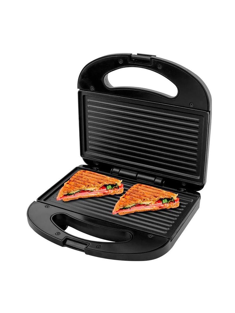 Sanduicheira Grill Fama  Britânia Antiaderente Preto 127v