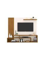 Painel Para Tv Ate 65" Kiara Casa 812 Nature Off White