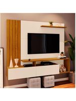 Painel Para Tv Ate 65" Kiara Casa 812 Nature Off White