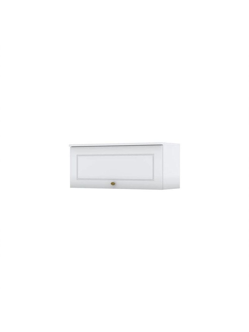 Armário Aéreo 01 Porta Basculante 80 Cm Americana Henn Branco