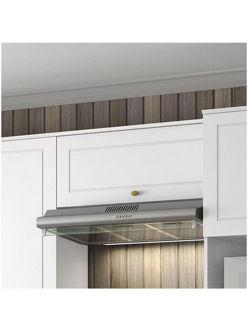 Armário Aéreo 01 Porta Basculante 80 Cm Americana Henn Branco