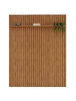 Painel Para Tv 65 Polegadas Ripado 183x240cm Pratisk D04 Freijó - Mpozenato