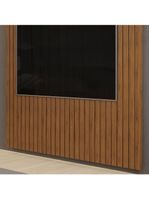 Painel Para Tv 65 Polegadas Ripado 183x240cm Pratisk D04 Freijó - Mpozenato