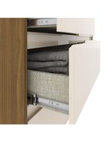 Cômoda 6 Gavetas Ravenna Henn Nature Com Off White