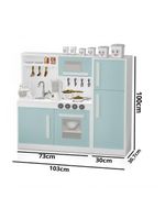 Cozinha Infantil Com Geladeira Mdf Perfeita Menta Potente