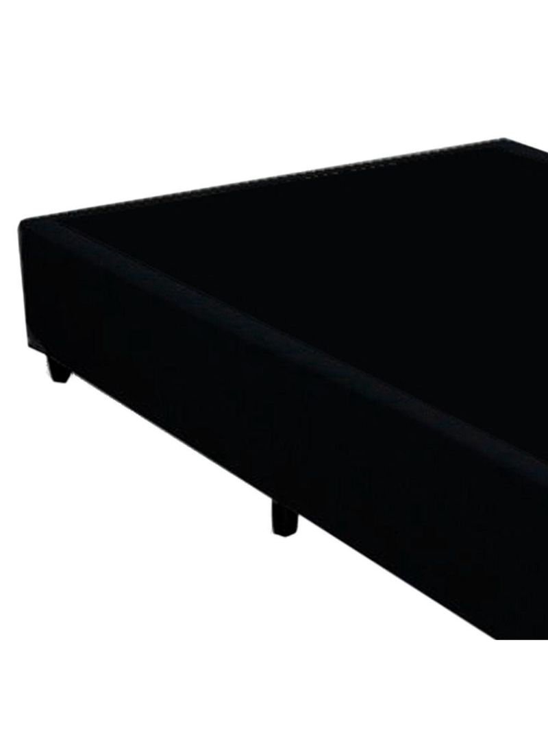 Cama Box Casal Suede Sereneprime Preto 138x188x40