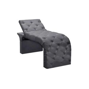 Maca Estofada Regulável Spa Suede Valentina – Cinza