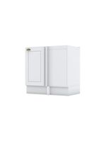 Balcão Canto Reto 01 Porta Americana Henn Branco Hp