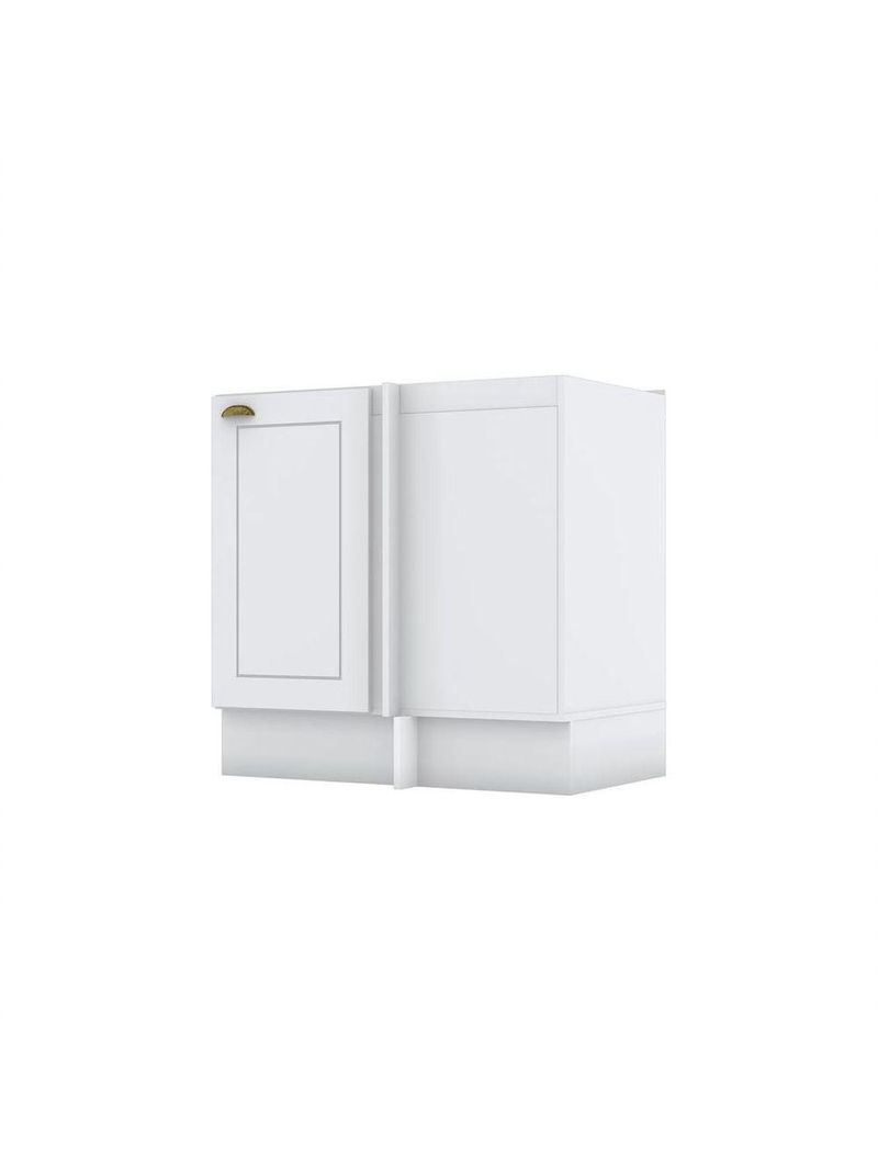 Balcão Canto Reto 01 Porta Americana Henn Branco Hp