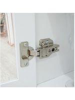 Balcão Canto Reto 01 Porta Americana Henn Branco Hp