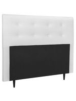 Cabeceira Estofada Cama Queen 160cm Helena Corino Branco