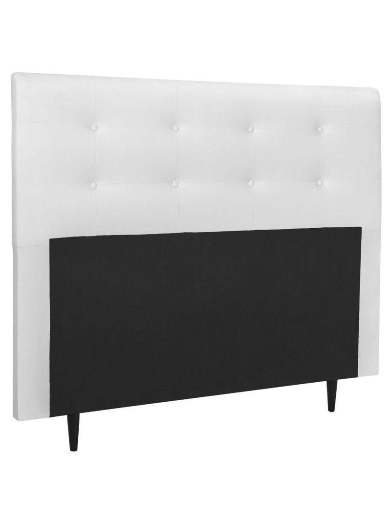 Cabeceira Estofada Cama Queen 160cm Helena Corino Branco