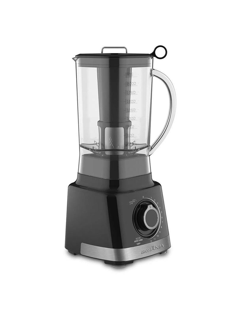 Liquidificador Britânia Função Ice-Pulsar-Jarra3Lts Preto