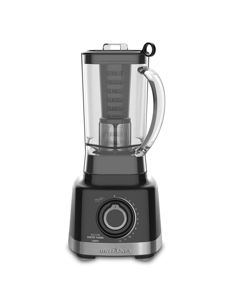 Liquidificador Britânia Função Ice-Pulsar-Jarra3Lts Preto