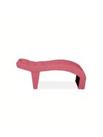 Maca Estofada Suede Eduarda – Cor: Rosa