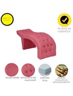 Maca Estofada Suede Eduarda – Cor: Rosa