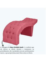 Maca Estofada Suede Eduarda – Cor: Rosa