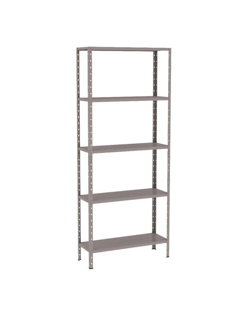 Estante Aço 5 Prateleiras Eaf014 Cinza