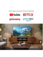 Smart TV 39" Philco LED Android Borda Infinita PTV39M9GACGB Bivolt