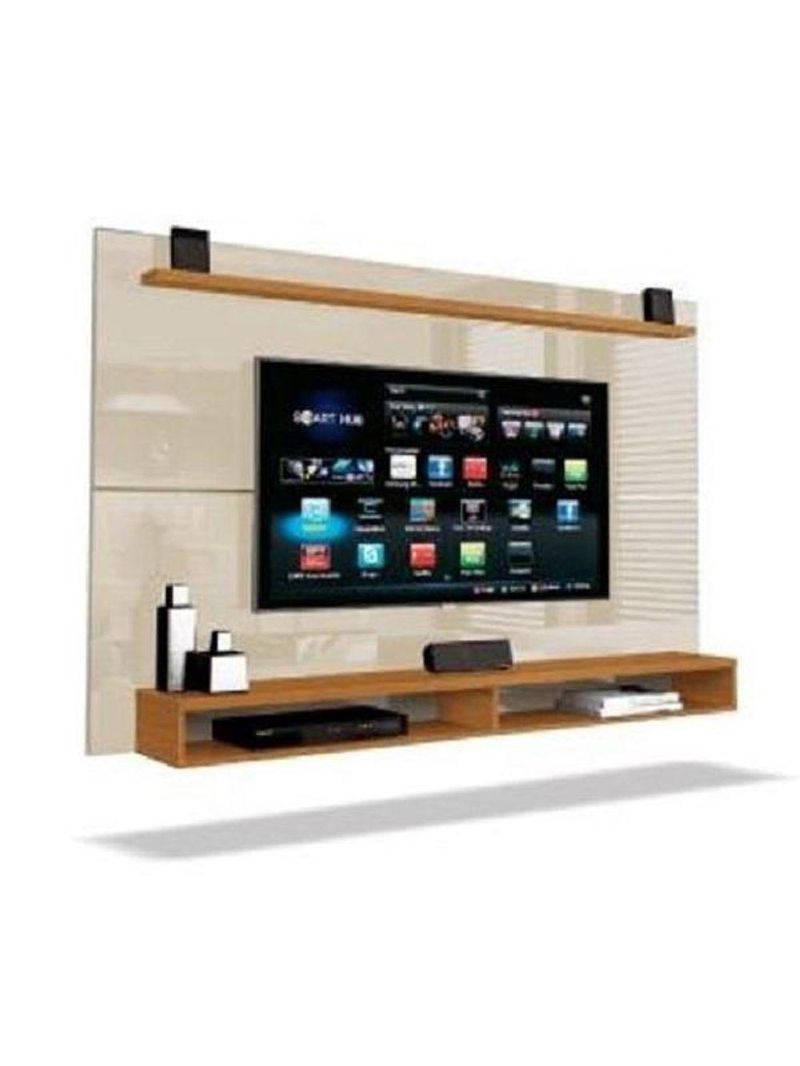 Painel Para Tv Até 65" Max Cedro/Off White