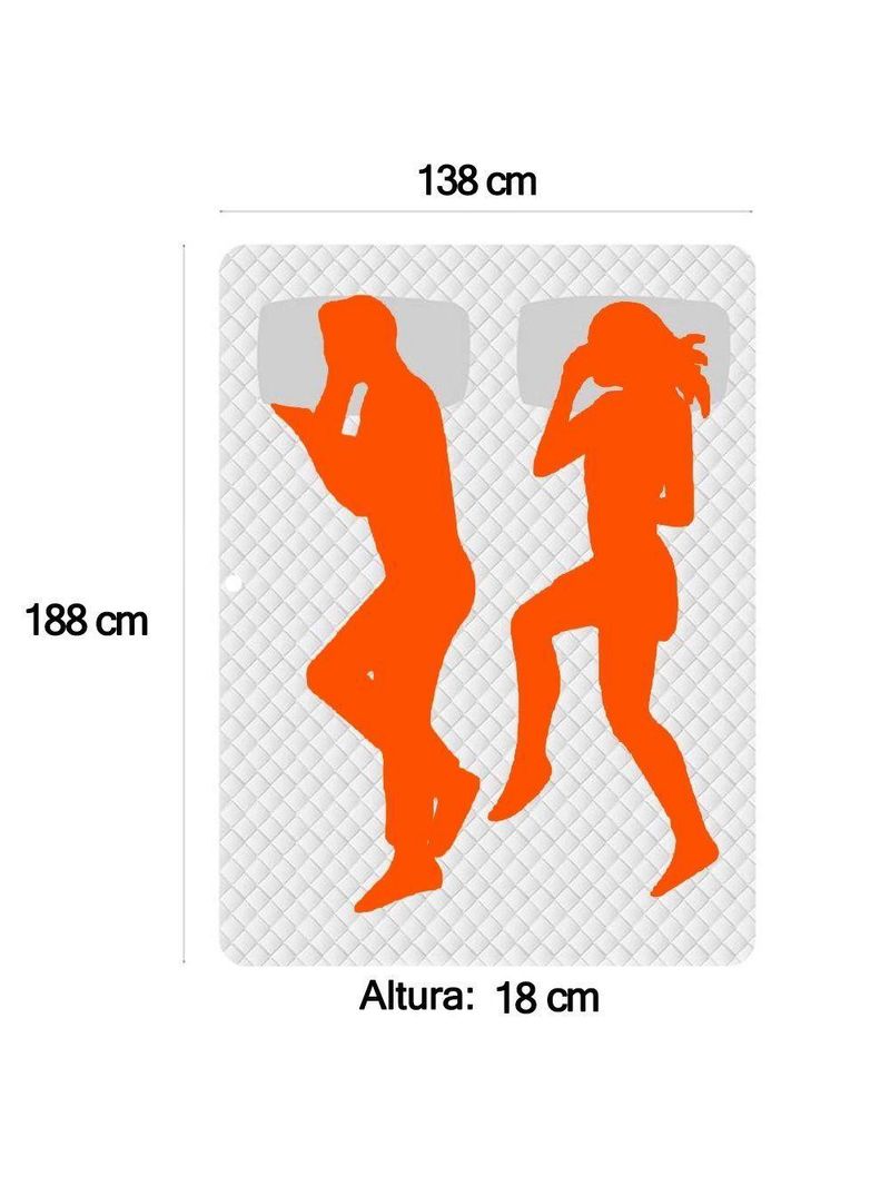 Cama Box Baú Casal Suede + Colchão De Espuma D33 - Sereneprime - 138cm Cinza