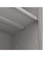 Armário Aço Escritório Fechadura 3 Prateleiras Ea303 Amarelo