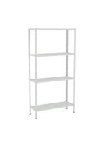 Estante Aço 4 Prateleiras Eaf006 Branca