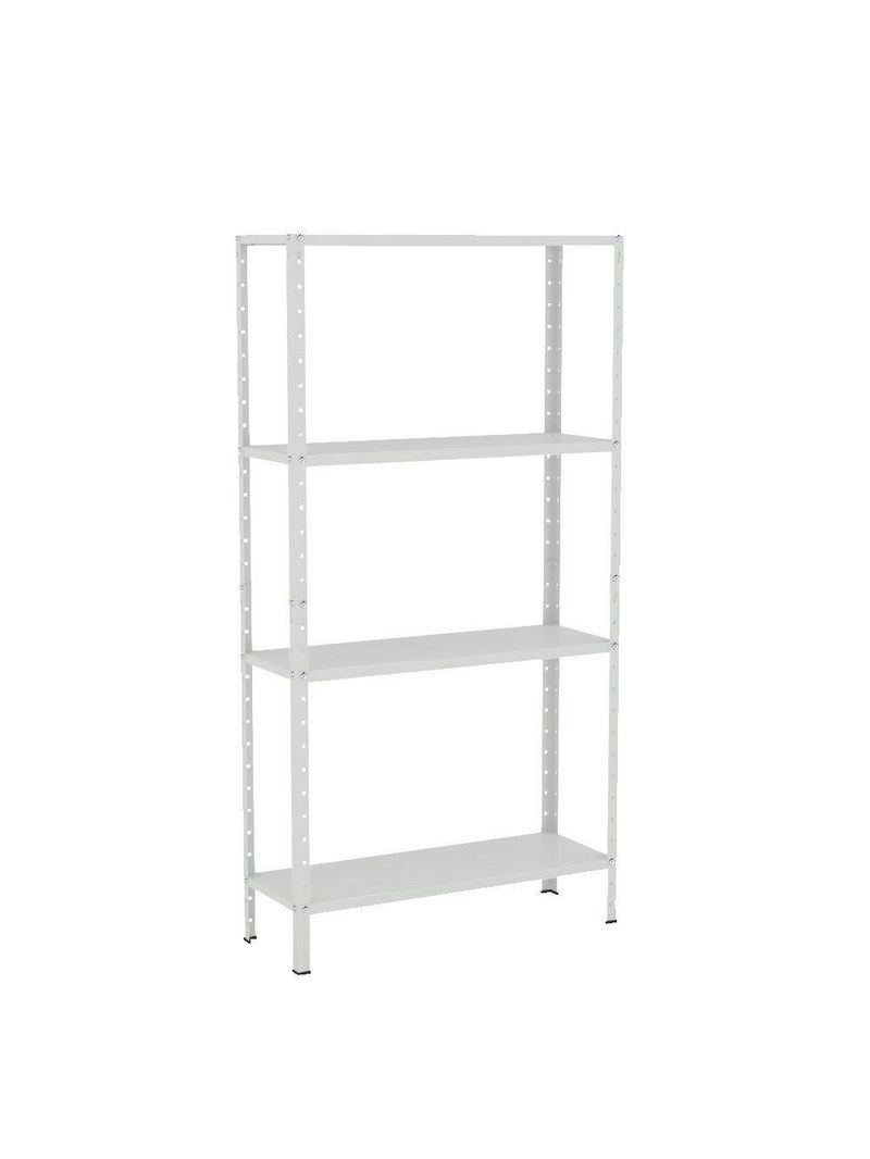 Estante Aço 4 Prateleiras Eaf006 Branca