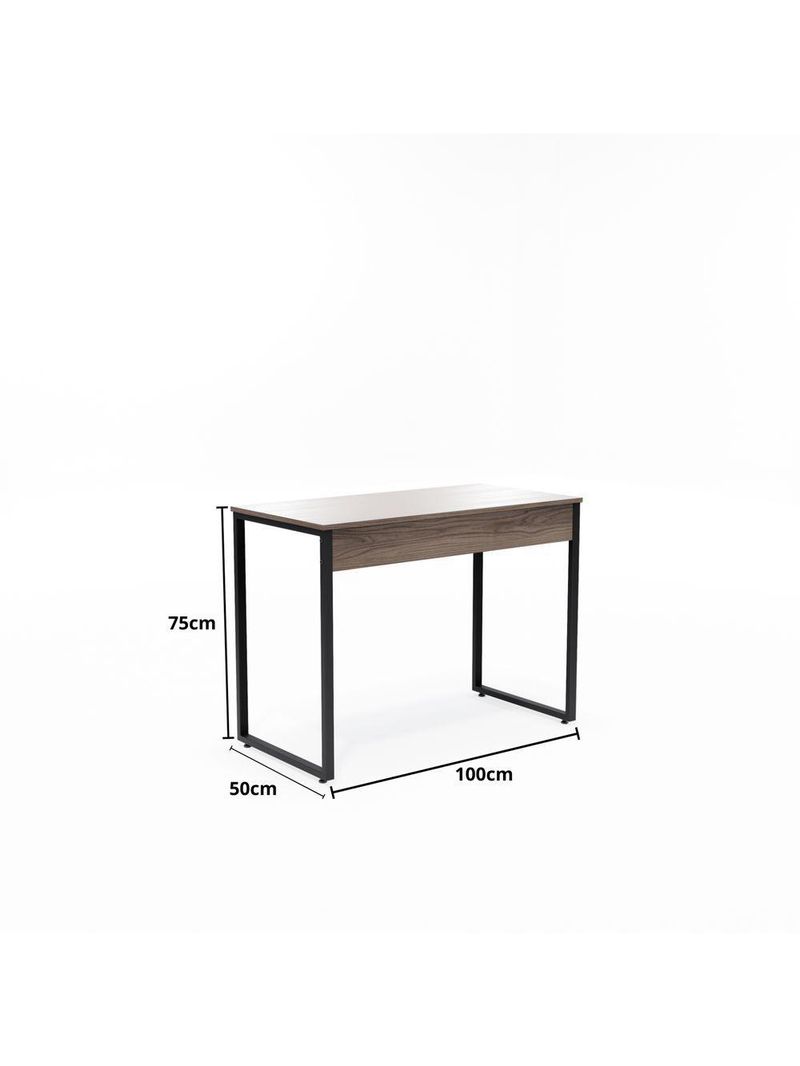 Mesa Home Office - Metalon Preto Malaga