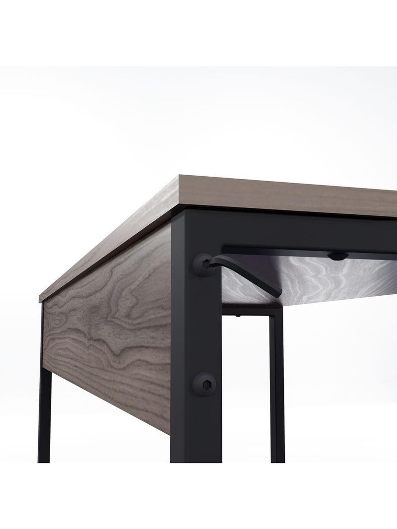 Mesa Home Office - Metalon Preto Malaga