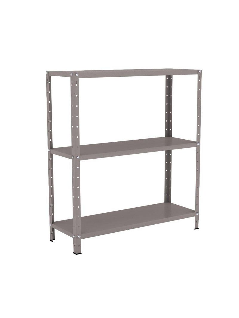 Estante Aço 3 Prateleiras Eaf007 Cinza