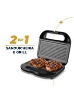 Sanduicheira E Grill Britânia 2 Em 1 750W BGRE01 110V