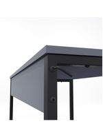 Mesa Home Office - Metalon Preto Versato
