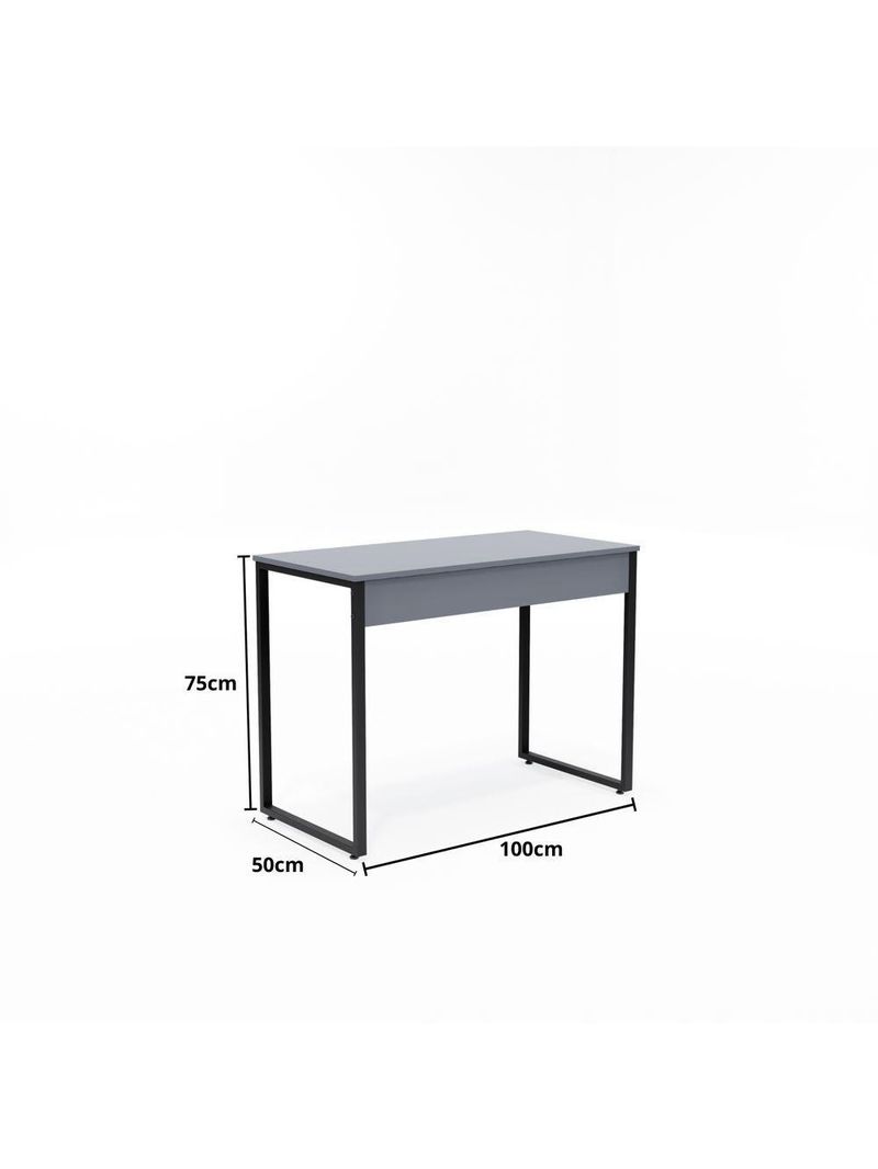 Mesa Home Office - Metalon Preto Versato