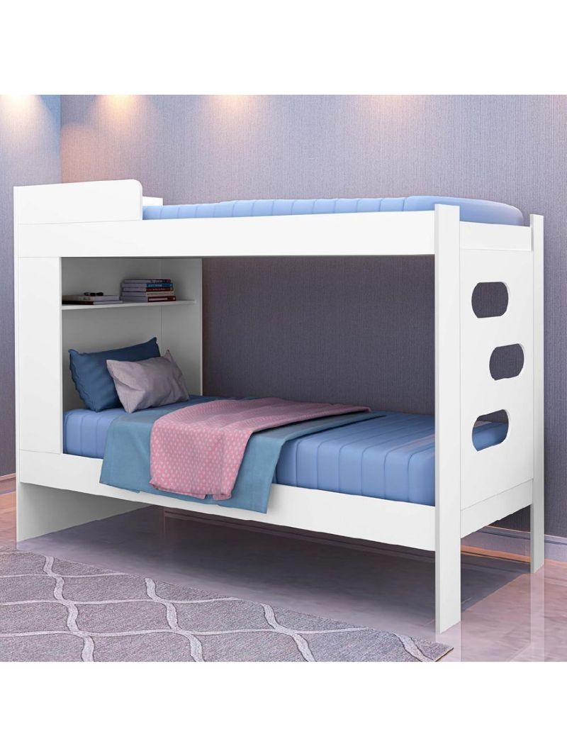 Beliche Floripa Para Colchão 0,88m Com Nicho Organizador